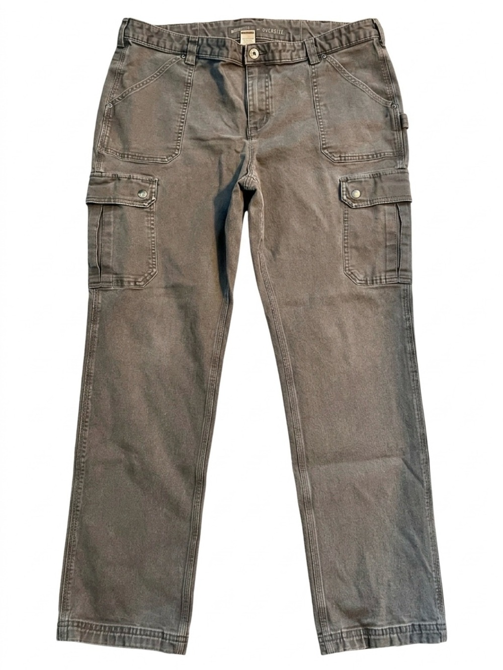 Women’s Duluth Trading Co Cargo Pants in Dark Gray